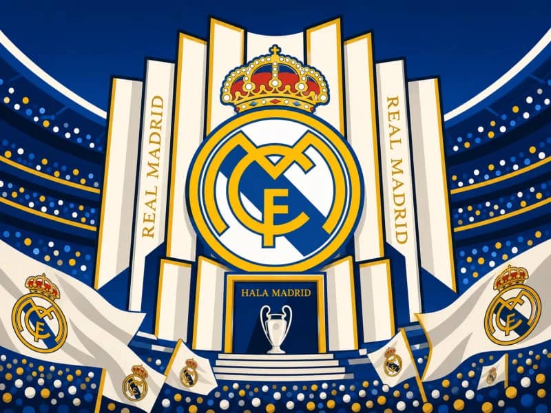 Jugadores del Real Madrid celebrando en el Santiago Bernabéu